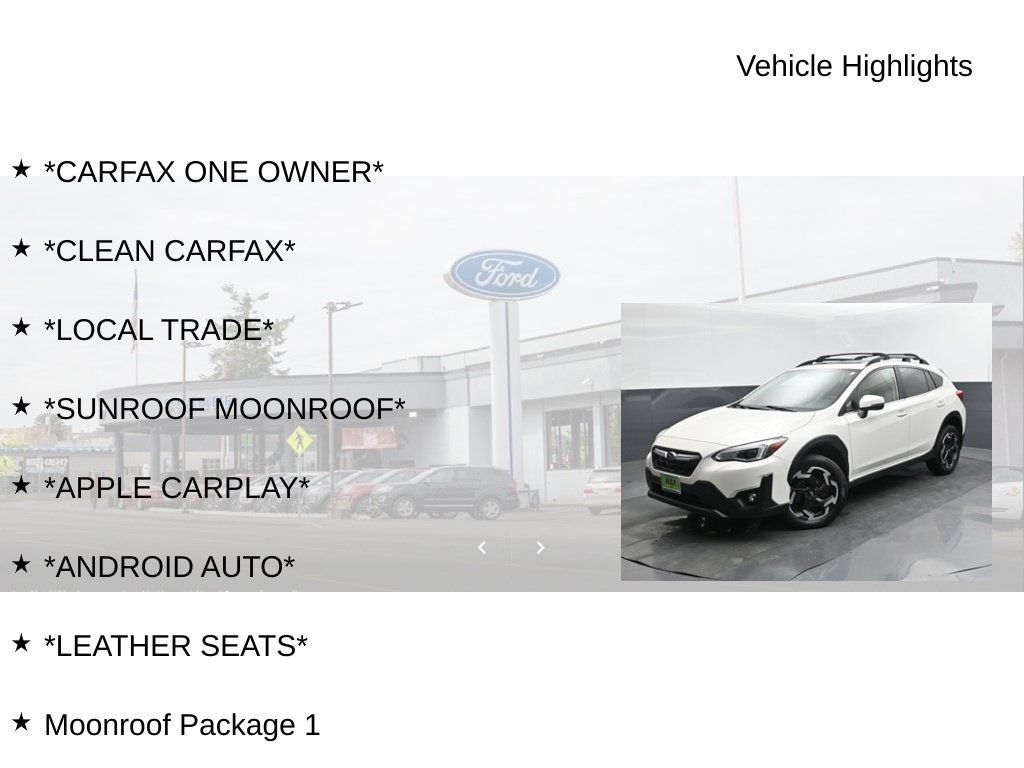 Used 2021 Subaru Crosstrek 2.5i Limited w/ Popular Package #5 AWD/4WD image 9