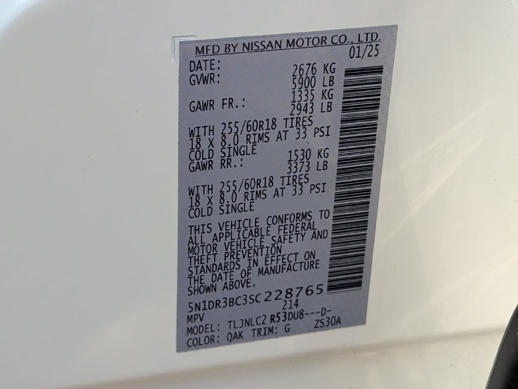 Used 2025 Nissan Pathfinder SV AWD/4WD image 40