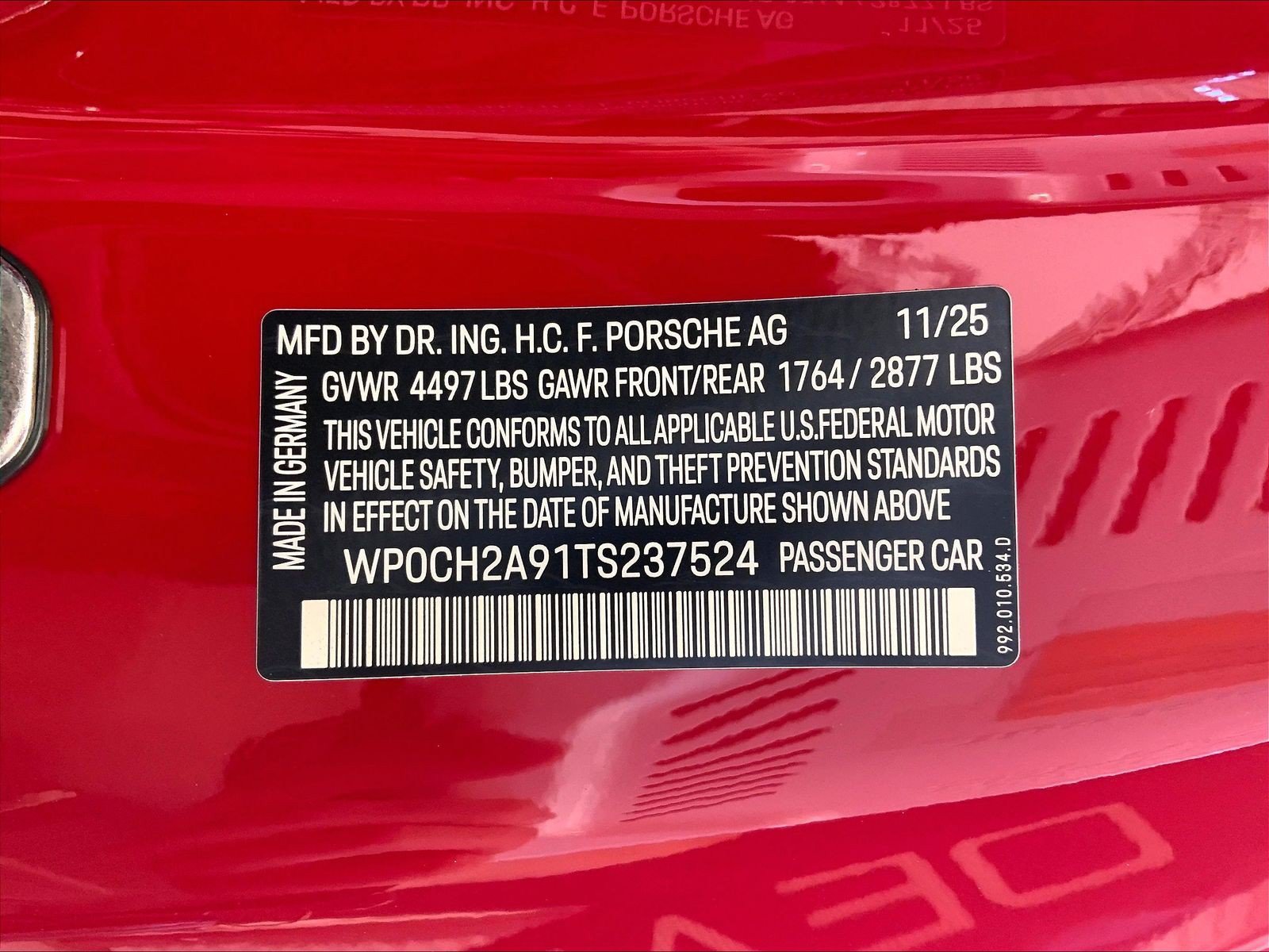 Certified 2026 Porsche 911 Carrera S RWD image 32