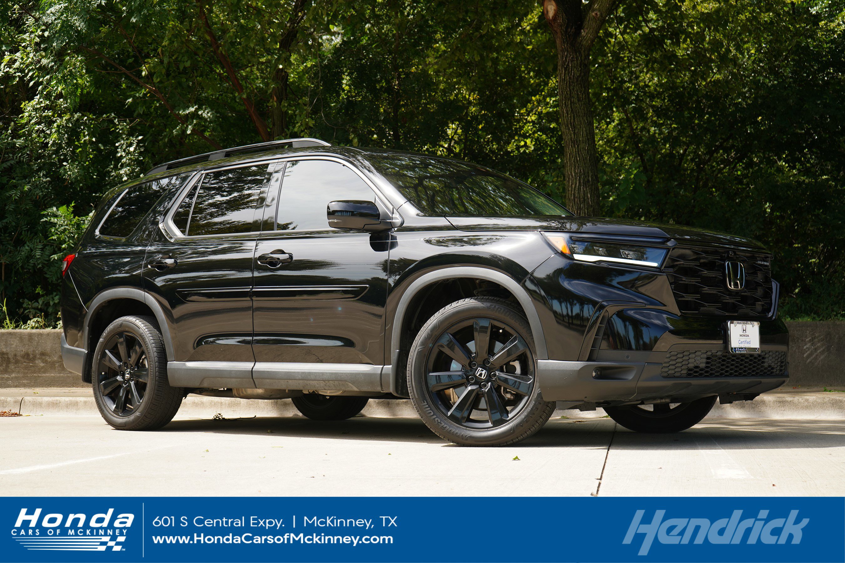 Certified 2025 Honda Pilot Black Edition