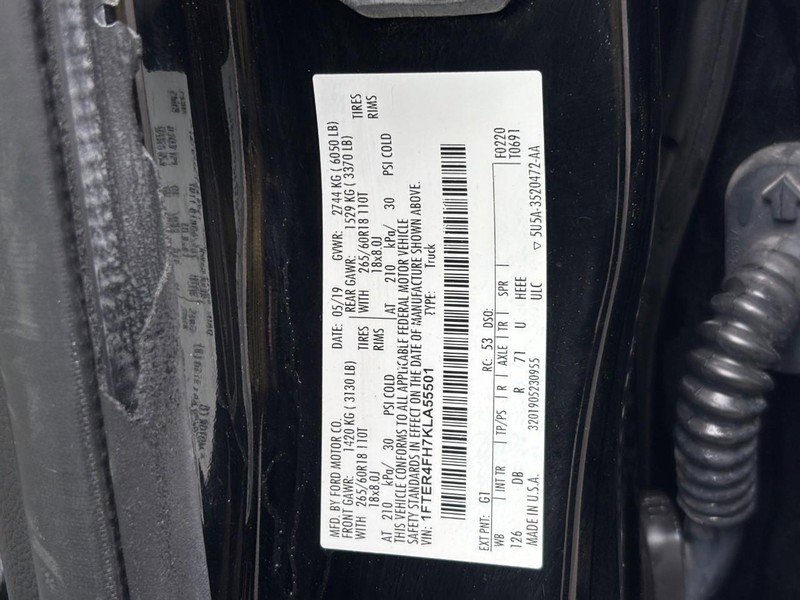 Used 2019 Ford Ranger Lariat w/ Equipment Group 501A Mid image 25