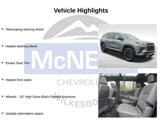 Used 2025 Chevrolet Traverse Z71 w/ Driver Confidence Package image 11