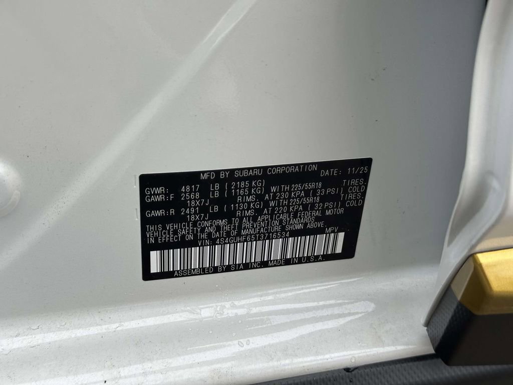 New 2026 Subaru Crosstrek 2.5i Sport image 13