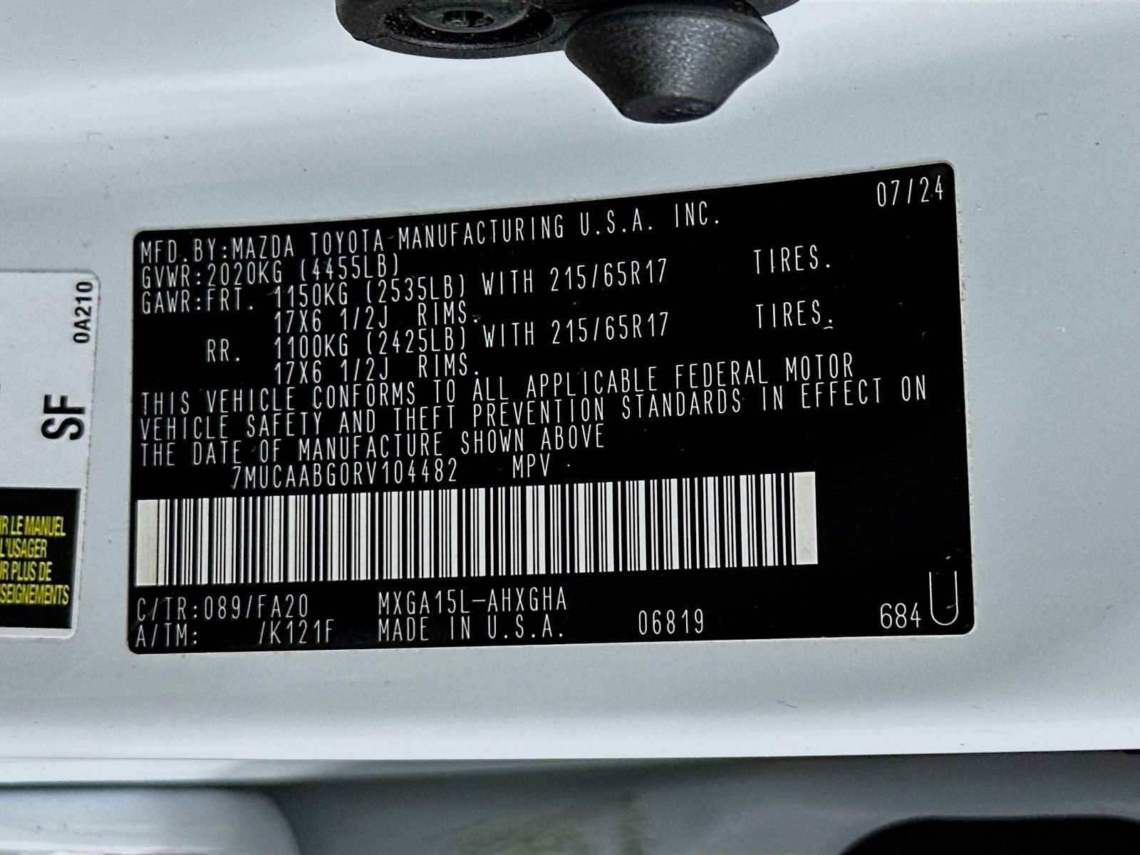 Certified 2024 Toyota Corolla Cross LE image 31