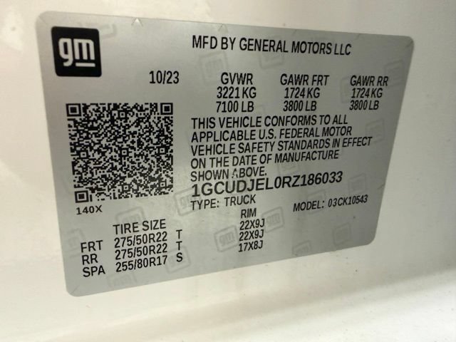 Certified 2024 Chevrolet Silverado 1500 High Country AWD/4WD image 23