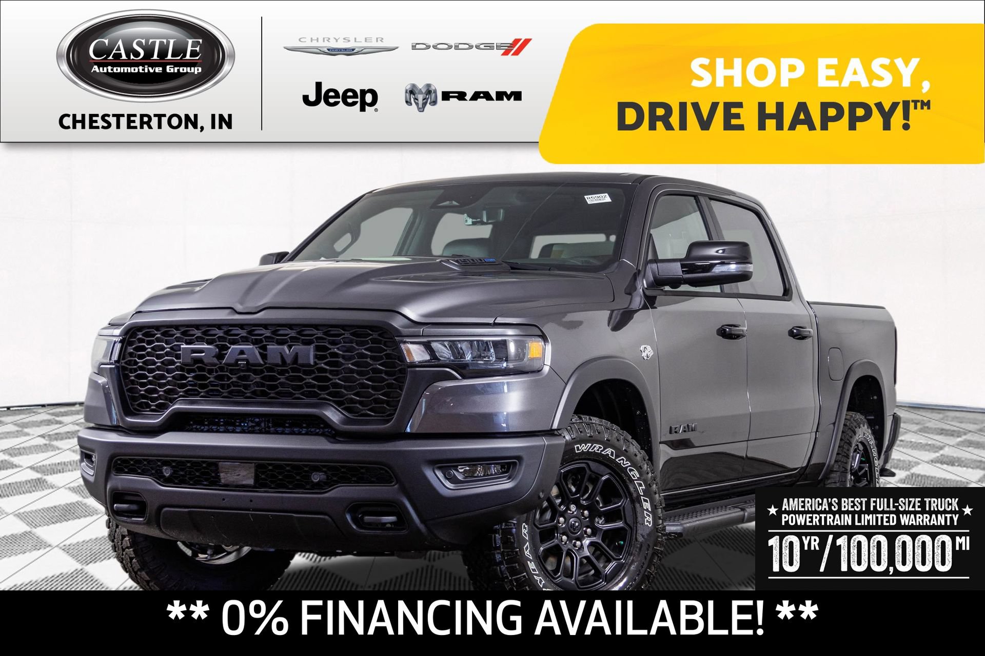 New 2026 RAM 1500 Rebel w/ Rebel Level 2 Equipment Group AWD/4WD image 1