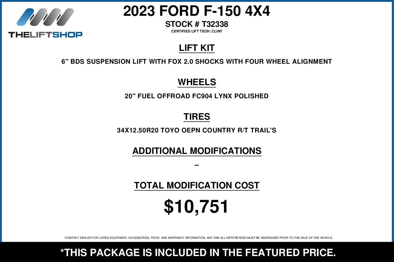 Used 2023 Ford F150 Limited AWD/4WD image 2