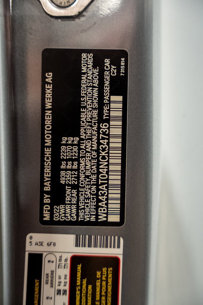 Used 2022 BMW 430i xDrive 430i xDrive w/ Premium Package 2 image 46