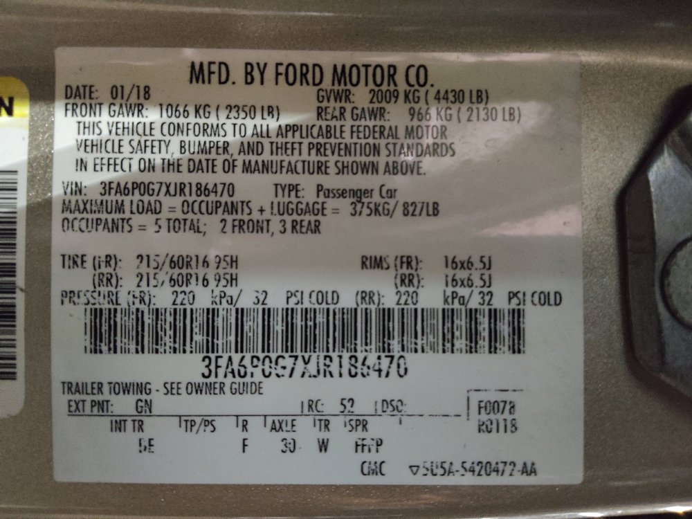 Used 2018 Ford Fusion S FWD image 33