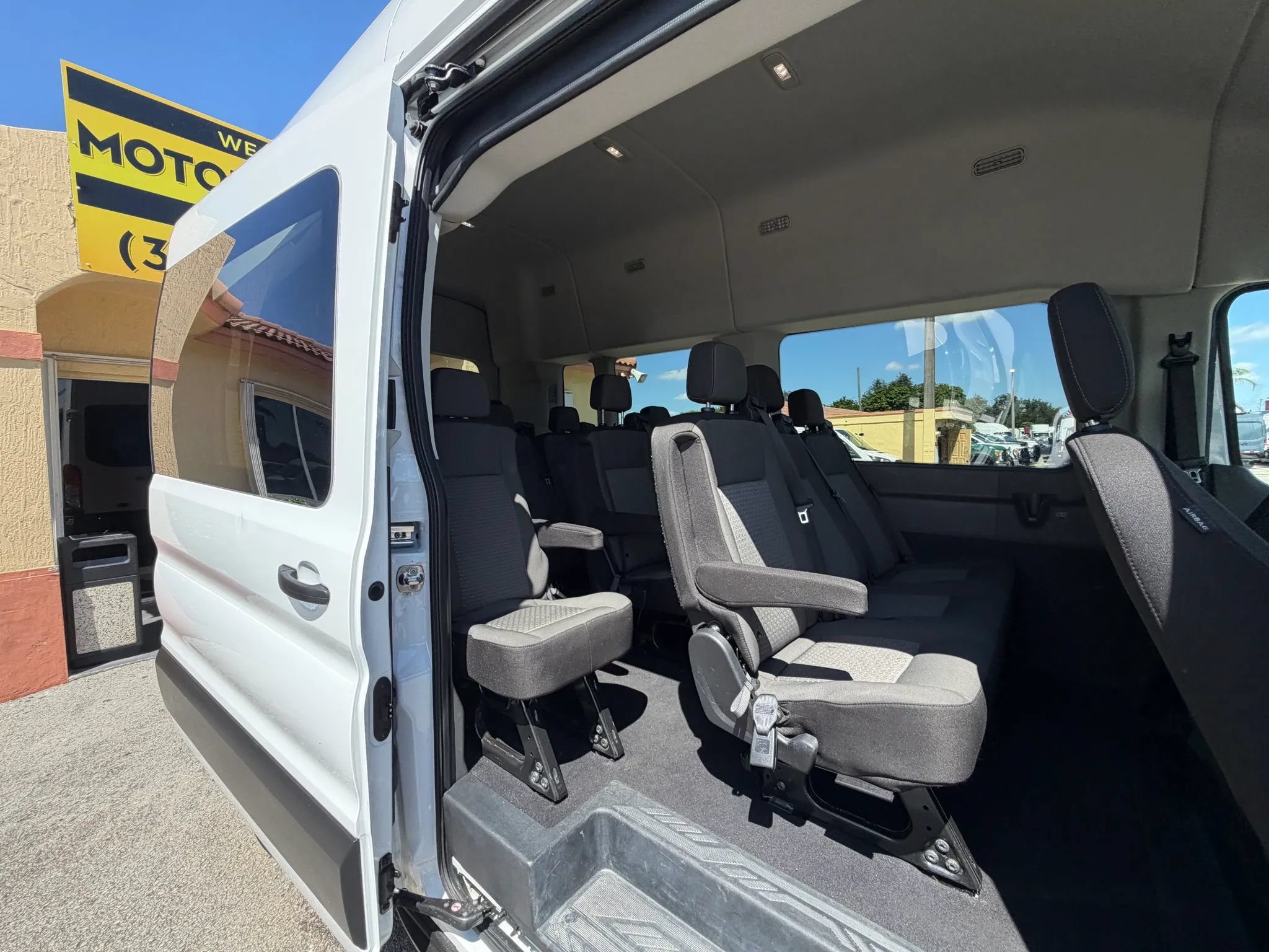 Used 2024 Ford Transit 350 148 High Roof Wagon RWD image 9