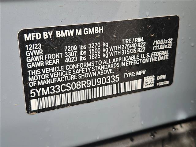 Used 2024 BMW XM Label Red AWD/4WD image 20