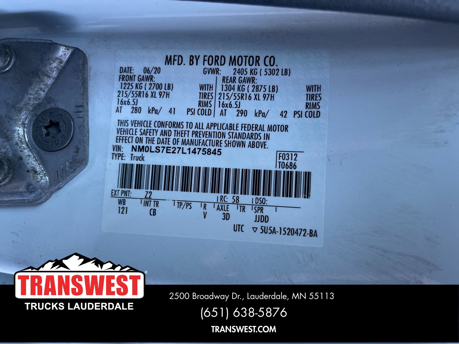 Used 2020 Ford Transit Connect XL image 22