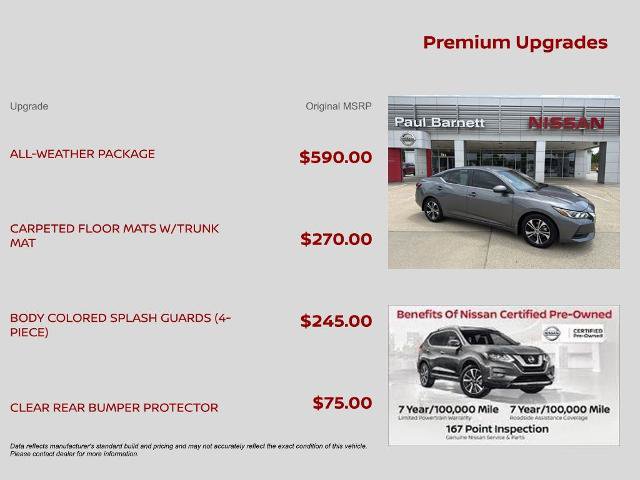 Certified 2023 Nissan Sentra SV w/ All-Weather Package FWD image 9