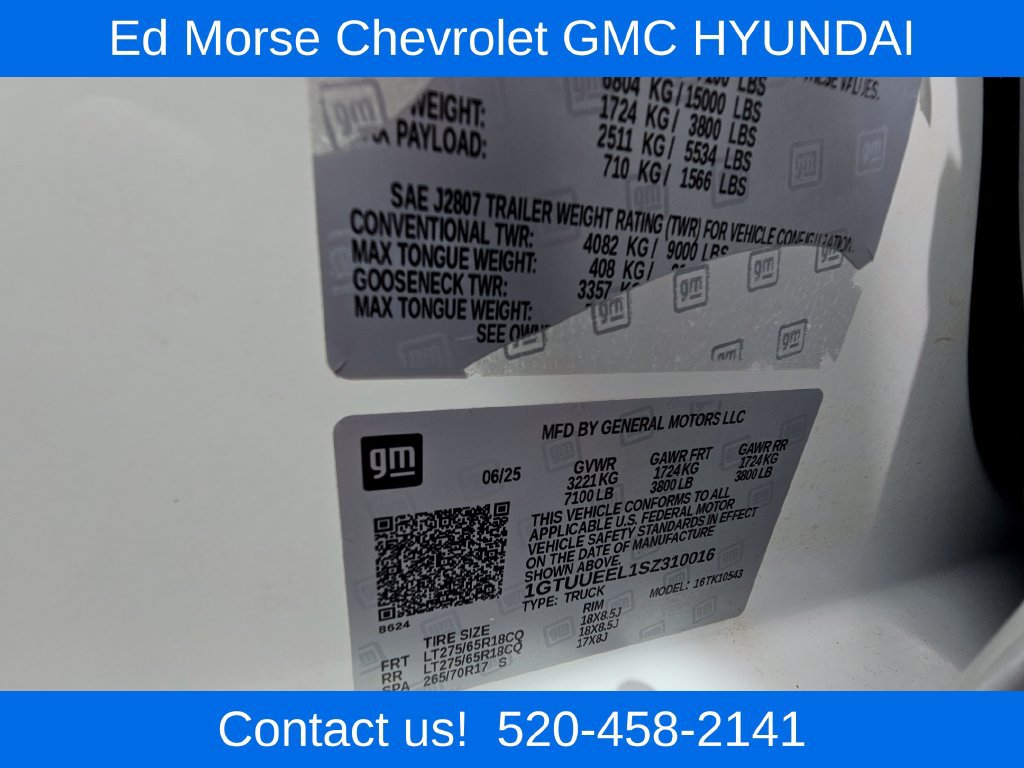Certified 2025 GMC Sierra 1500 AT4 AWD/4WD image 23
