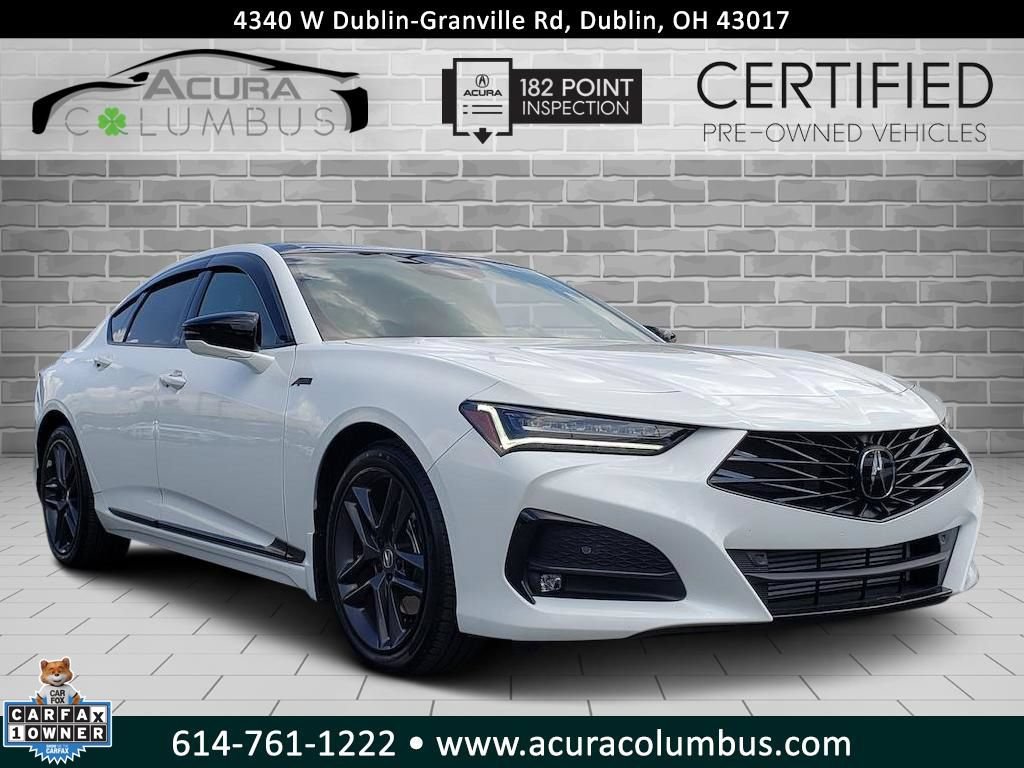 Certified 2025 Acura TLX w/ A-SPEC Package