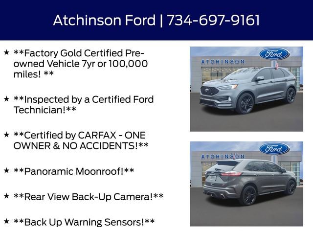 Certified 2024 Ford Edge ST w/ Equipment Group 401A image 4