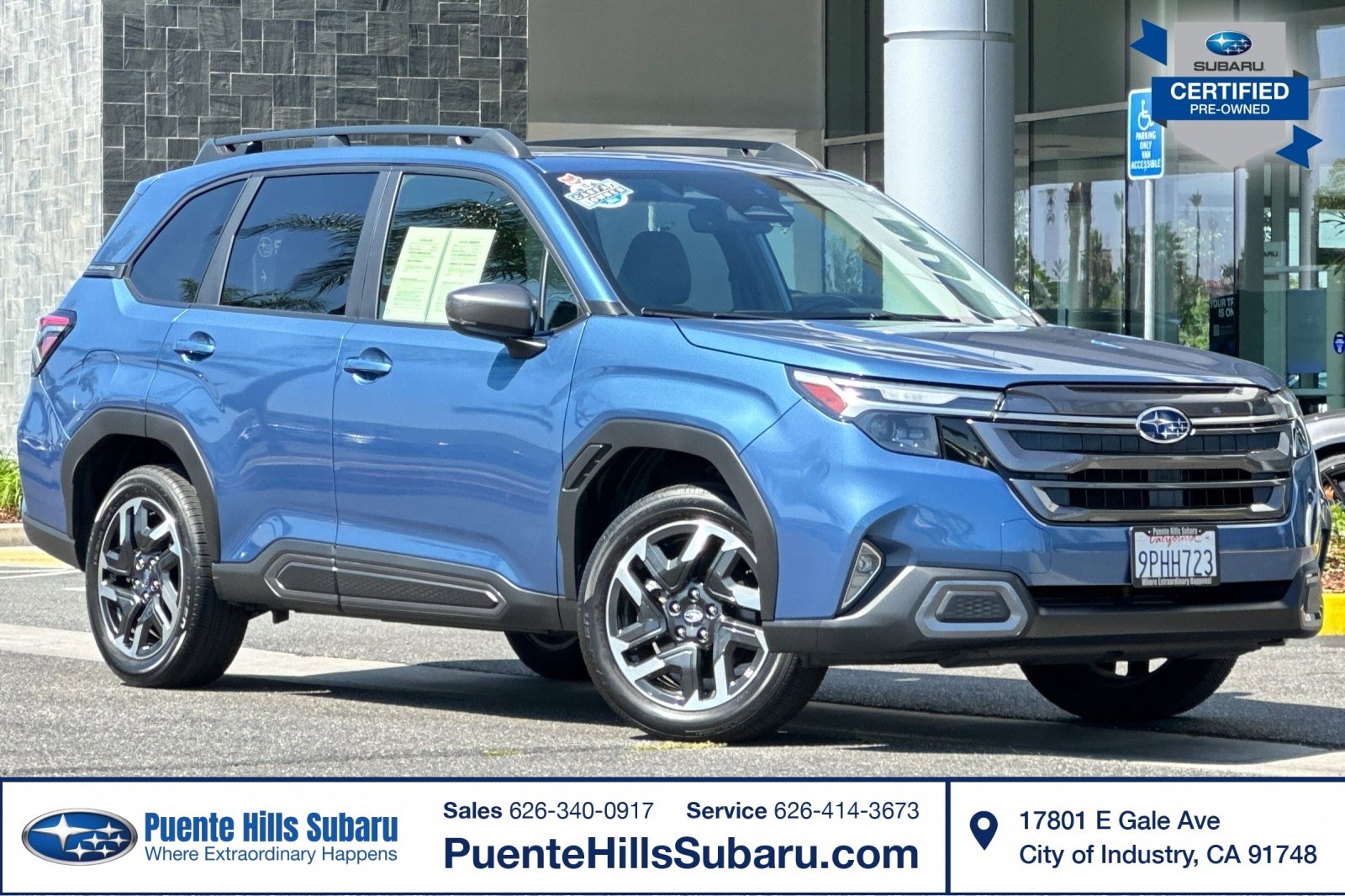 Certified 2025 Subaru Forester Limited