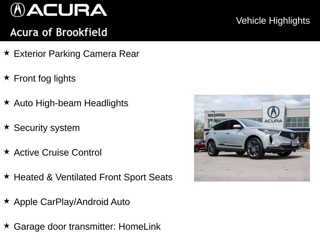 Certified 2024 Acura RDX A-Spec AWD/4WD image 16