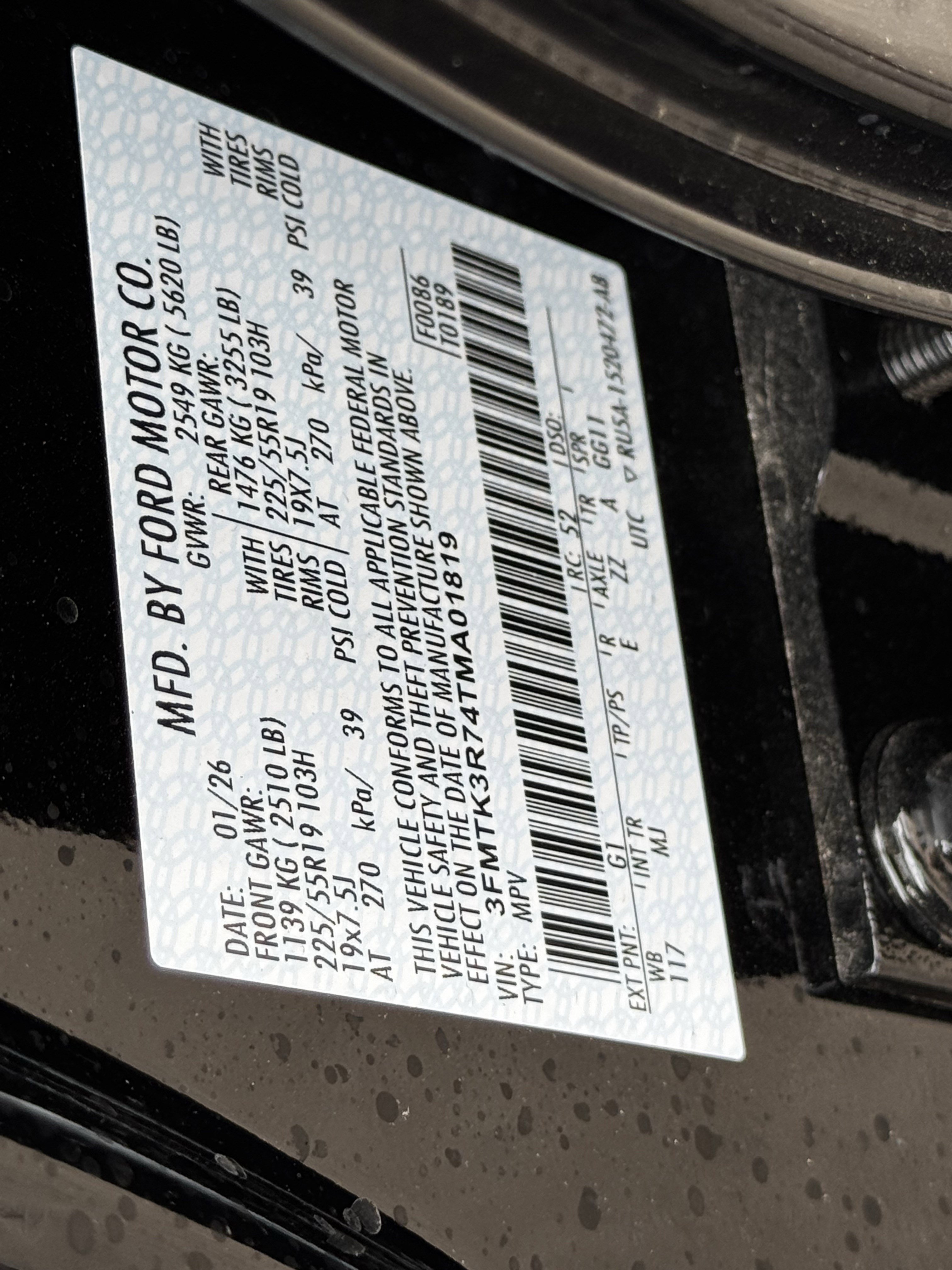 New 2026 Ford Mustang Mach-E Premium w/ Sport Appearance Package image 23