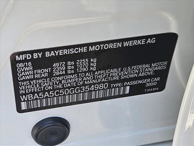 Used 2016 BMW 528i Sedan RWD image 26