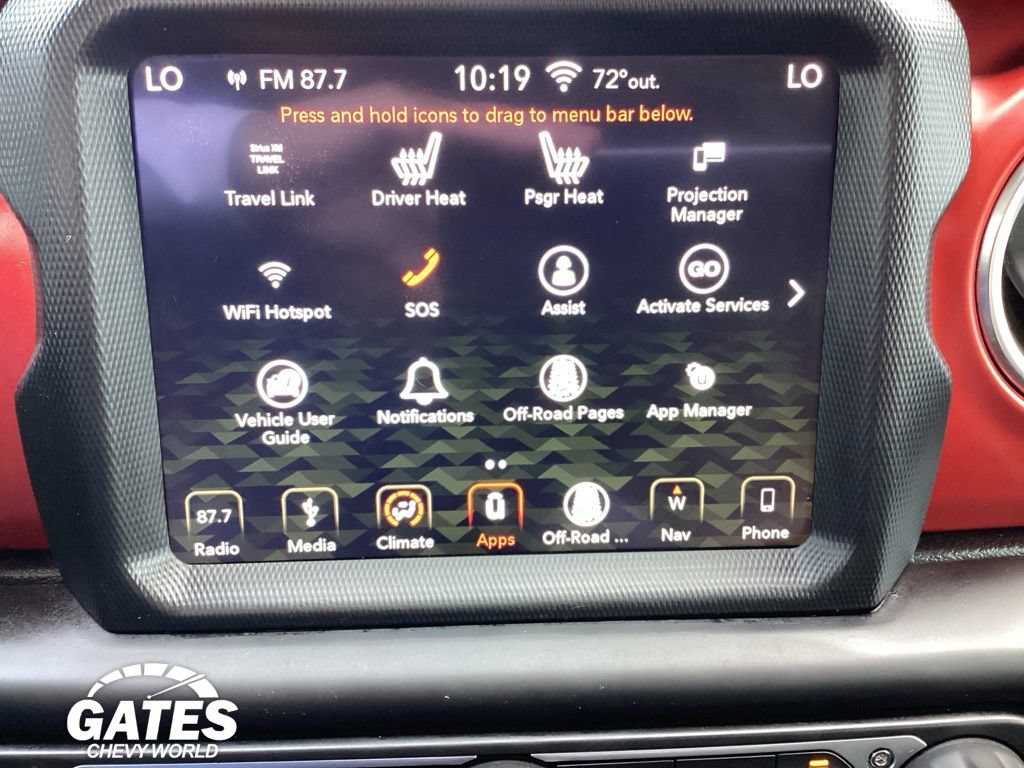 Used 2019 Jeep Wrangler Unlimited Rubicon AWD/4WD image 3