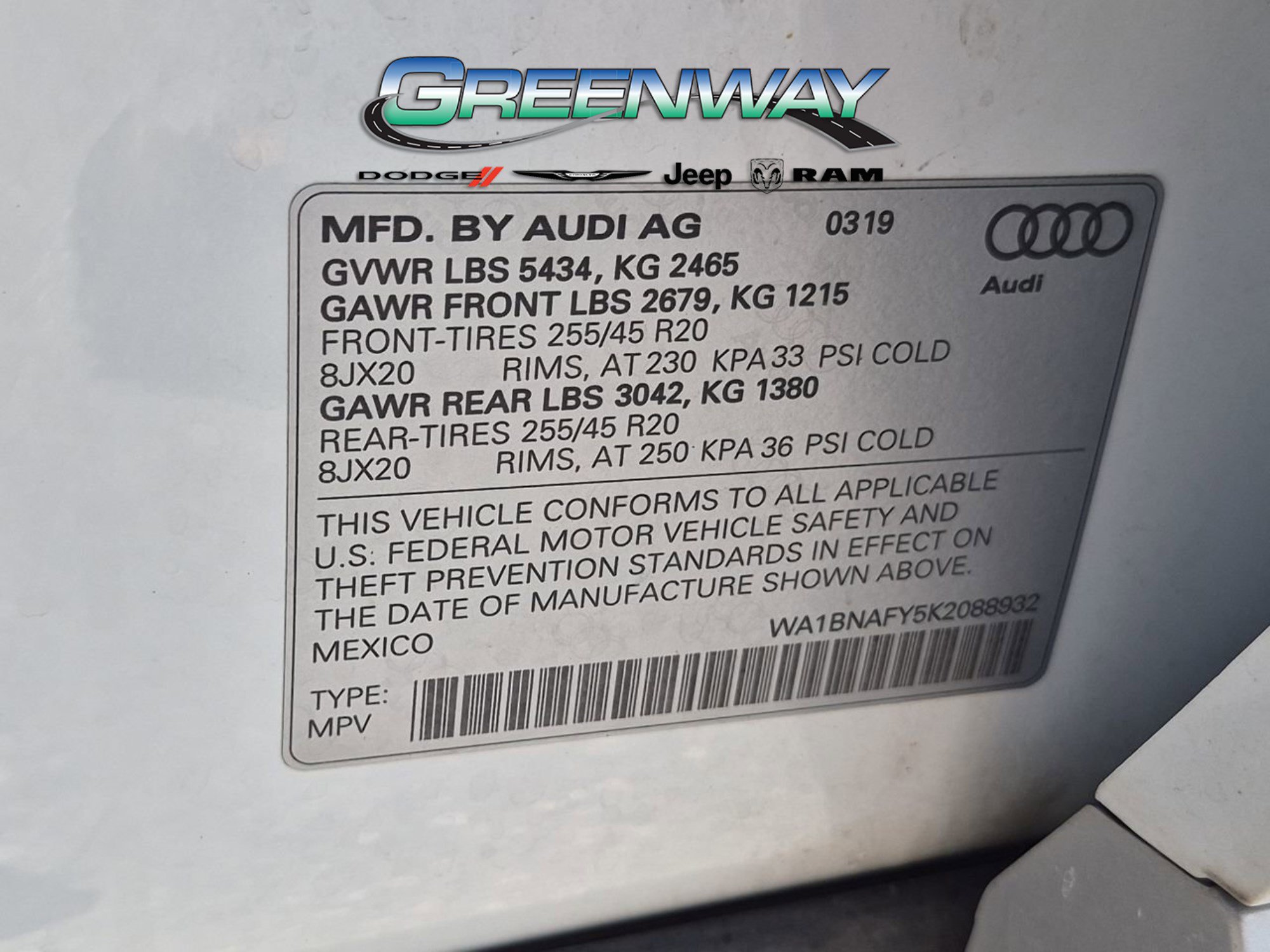 Used 2019 Audi Q5 2.0T Premium Plus AWD/4WD image 6