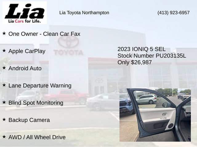 Used 2023 Hyundai Ioniq 5 SEL w/ Cargo Package AWD/4WD image 7