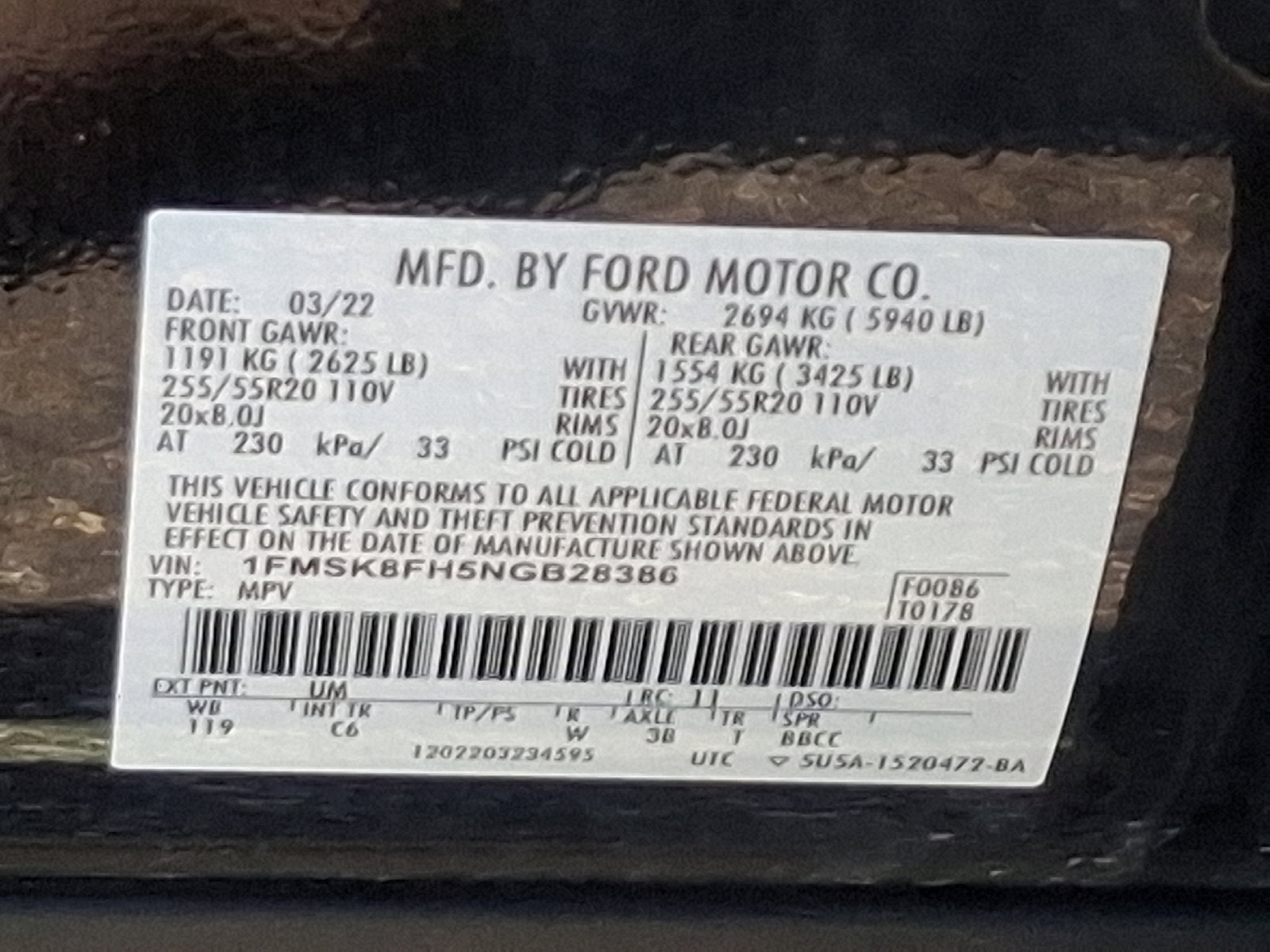 Certified 2022 Ford Explorer Limited image 29