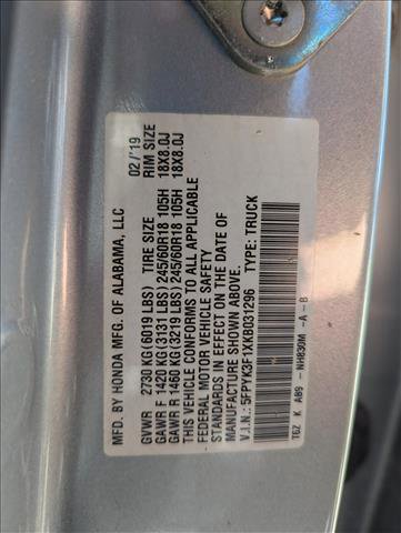 Used 2019 Honda Ridgeline Sport image 23