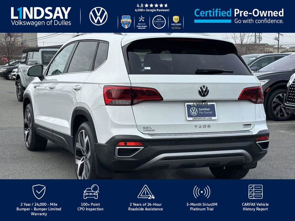 Certified 2023 Volkswagen Taos SEL image 5