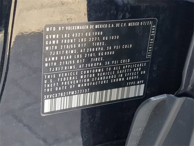 Certified 2023 Volkswagen Taos S image 32