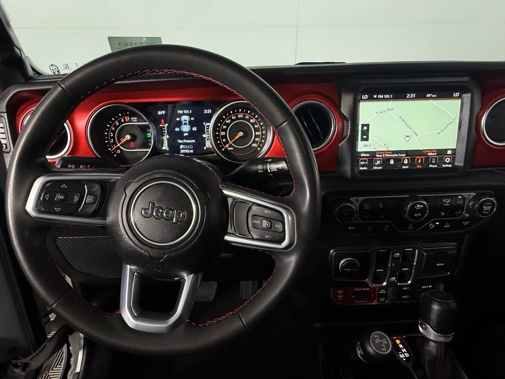 Used 2023 Jeep Gladiator Rubicon w/ LED Lighting Group AWD/4WD image 37