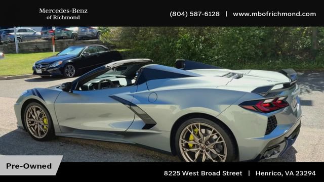 Used 2024 Chevrolet Corvette Stingray Premium Conv w/ Z51 Performance Package image 8