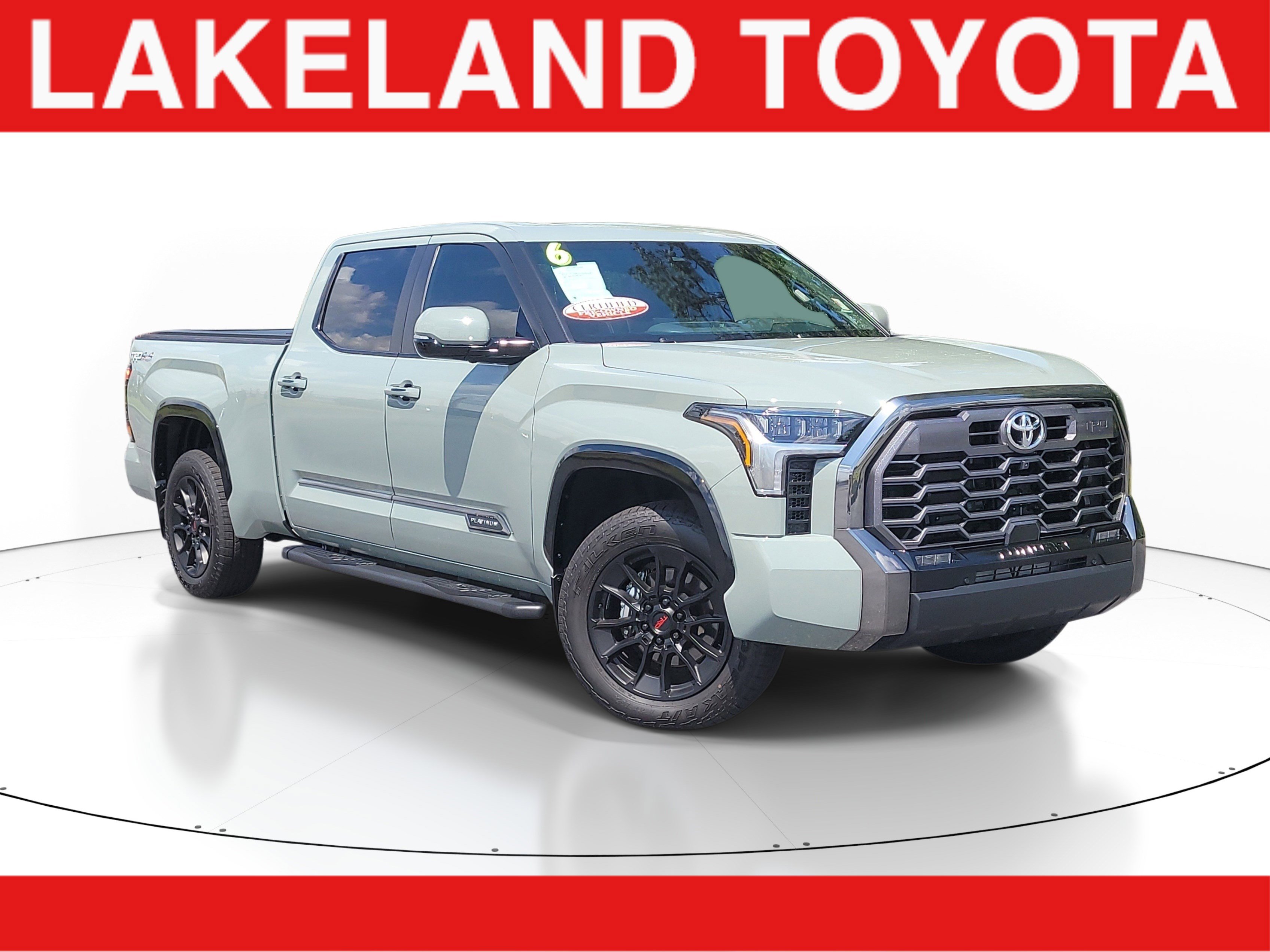Certified 2026 Toyota Tundra Platinum w/ TRD Off-Road Package