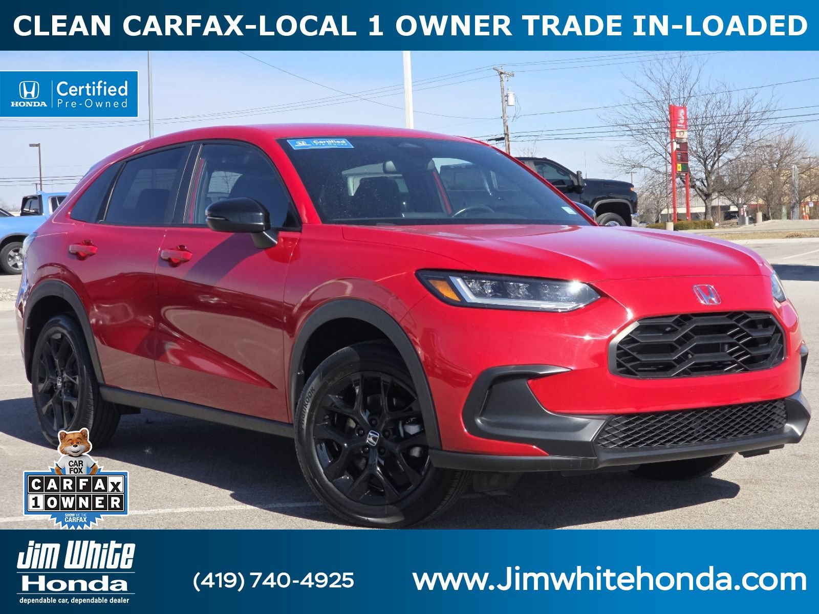 Certified 2024 Honda HR-V Sport image 1