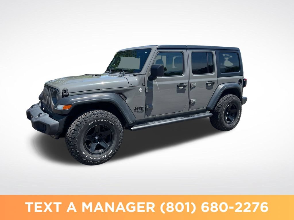 Used 2021 Jeep Wrangler Unlimited Sport AWD/4WD image 1