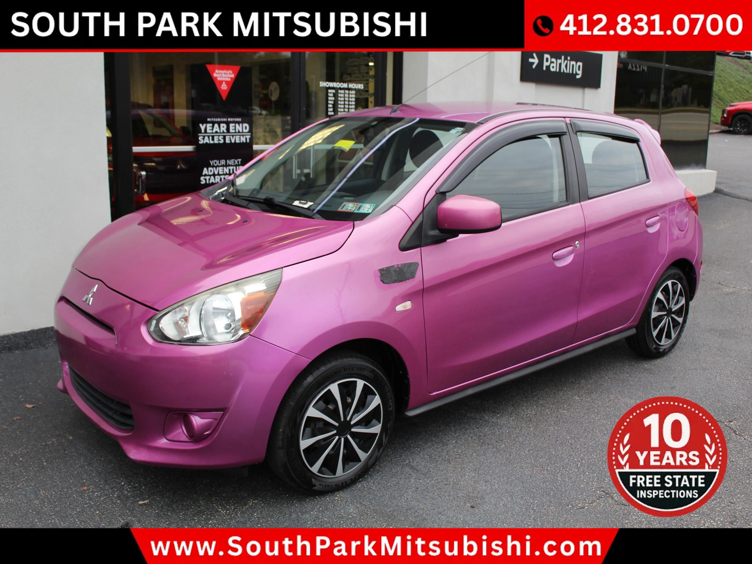 Used 2014 Mitsubishi Mirage DE FWD image 2