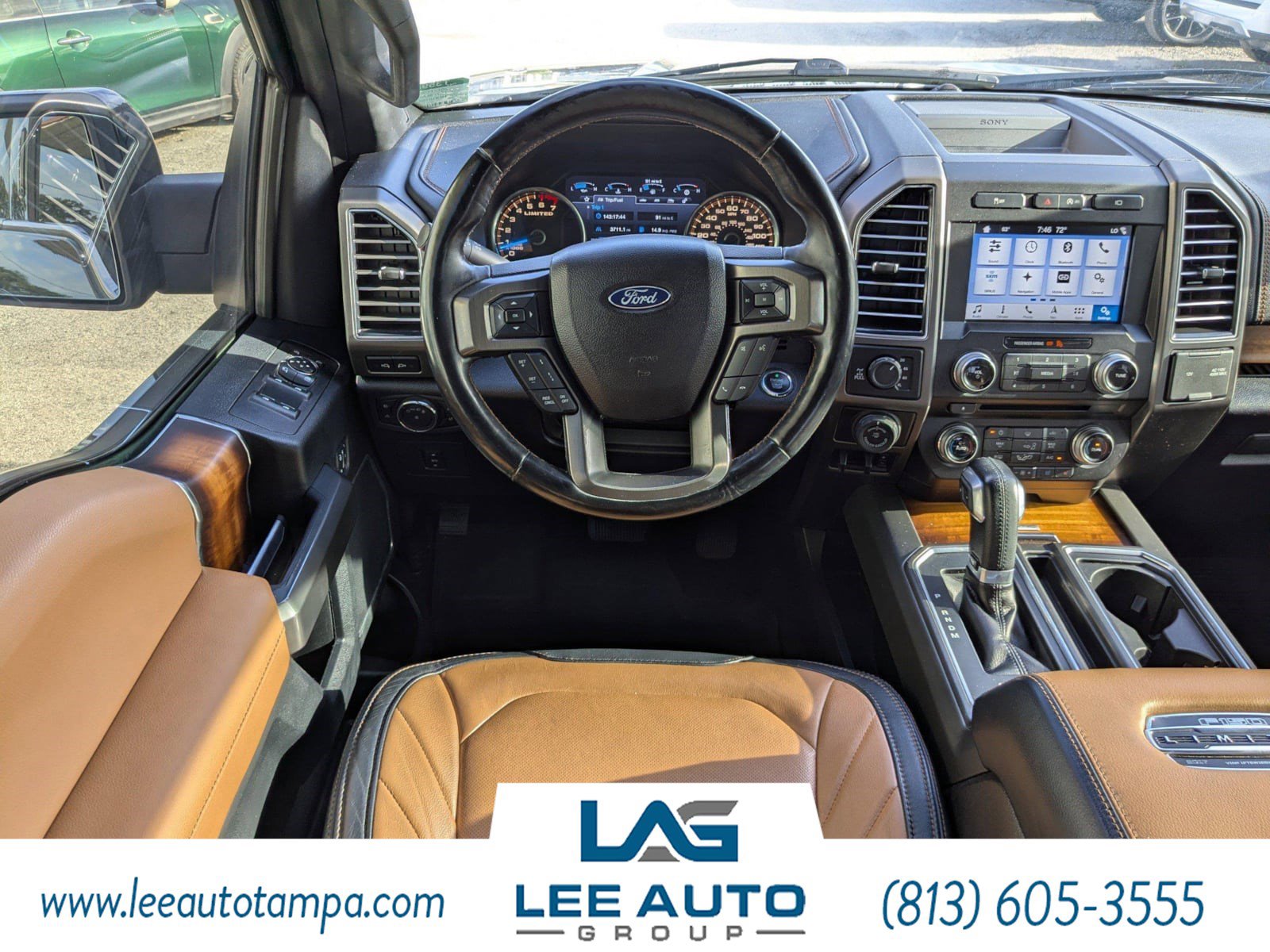 Used 2017 Ford F150 Limited w/ Trailer Tow Package AWD/4WD image 16