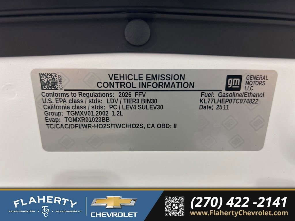 New 2026 Chevrolet Trax LT w/ LT Convenience Package image 17