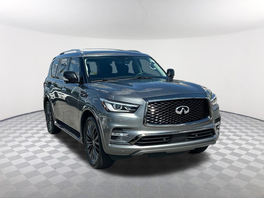 Used 2021 INFINITI QX80 Premium Select w/ Cargo Package RWD image 3