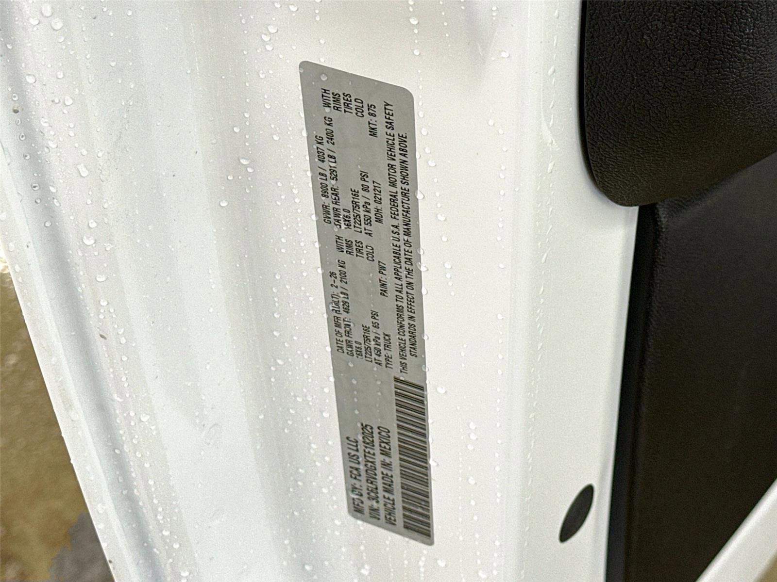 New 2026 RAM ProMaster 2500 image 21