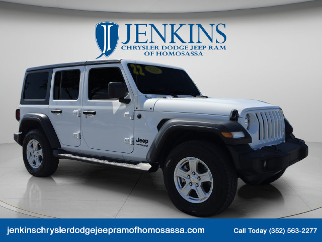 Used 2022 Jeep Wrangler Unlimited Sport AWD/4WD image 1