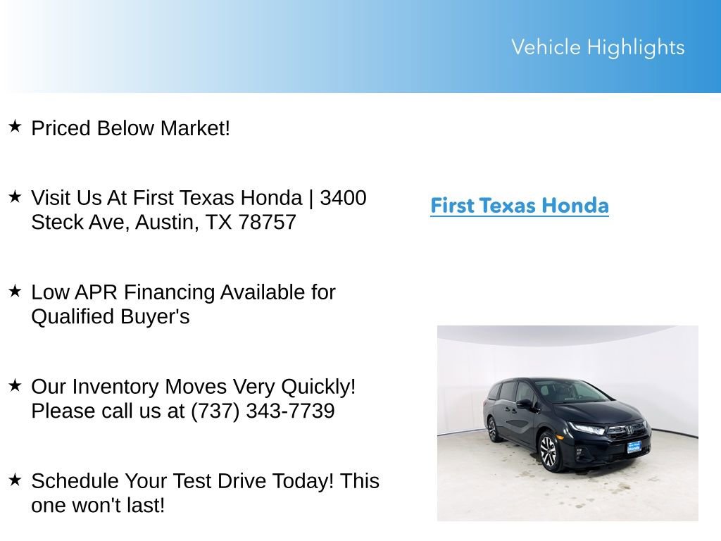 Used 2026 Honda Odyssey EX-L image 10