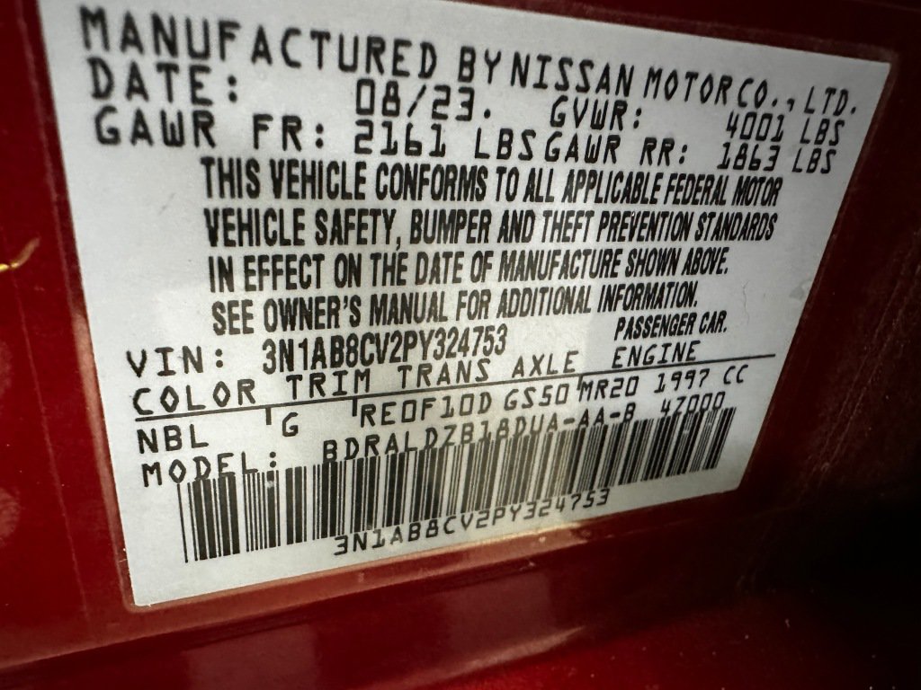 Used 2023 Nissan Sentra SV w/ Lighting Package FWD image 36