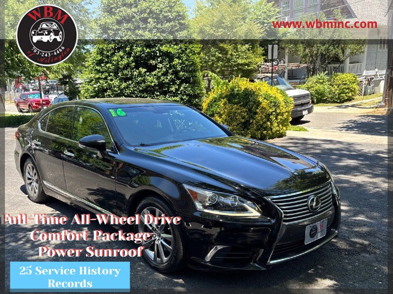 Used 2016 Lexus LS 460 AWD w/ Comfort Package