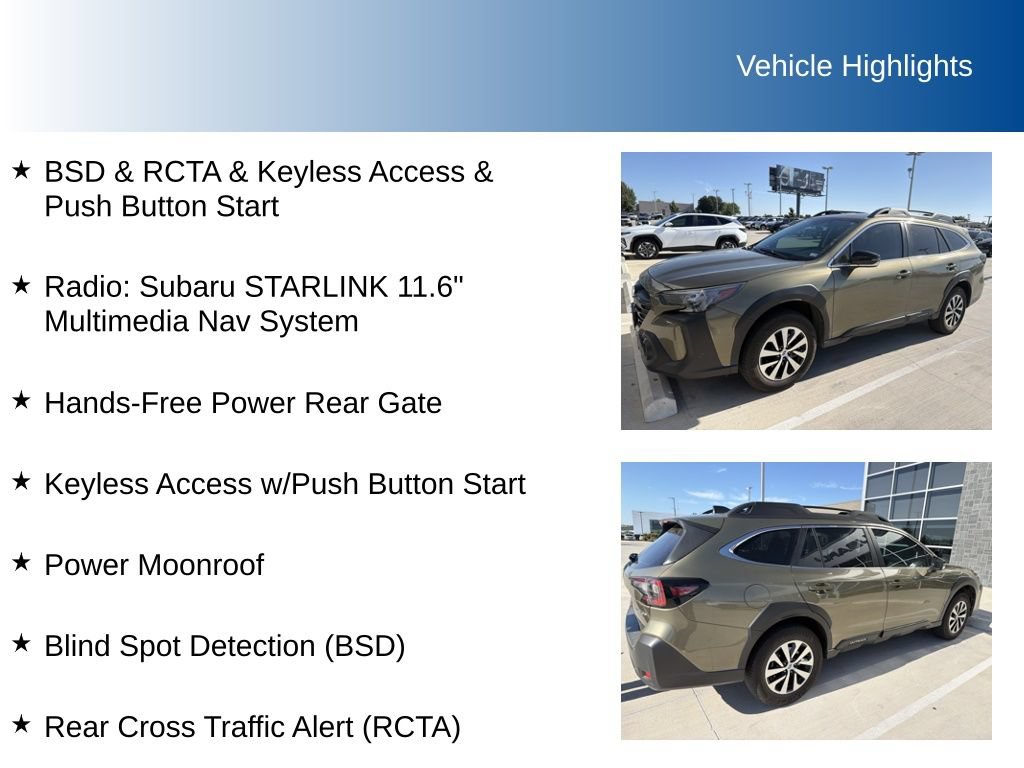 Used 2024 Subaru Outback Premium AWD/4WD image 5