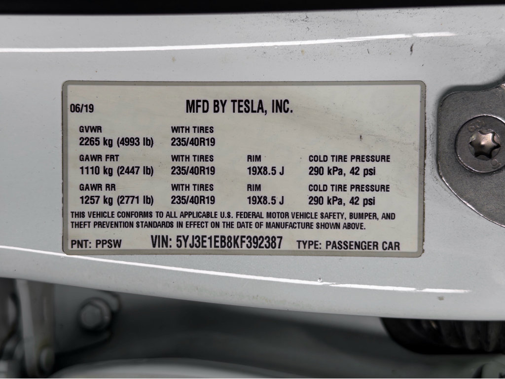 Used 2019 Tesla Model 3 Long Range image 28