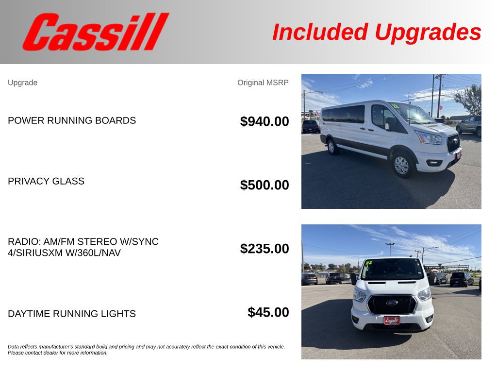 Used 2022 Ford Transit 350 XLT RWD image 28