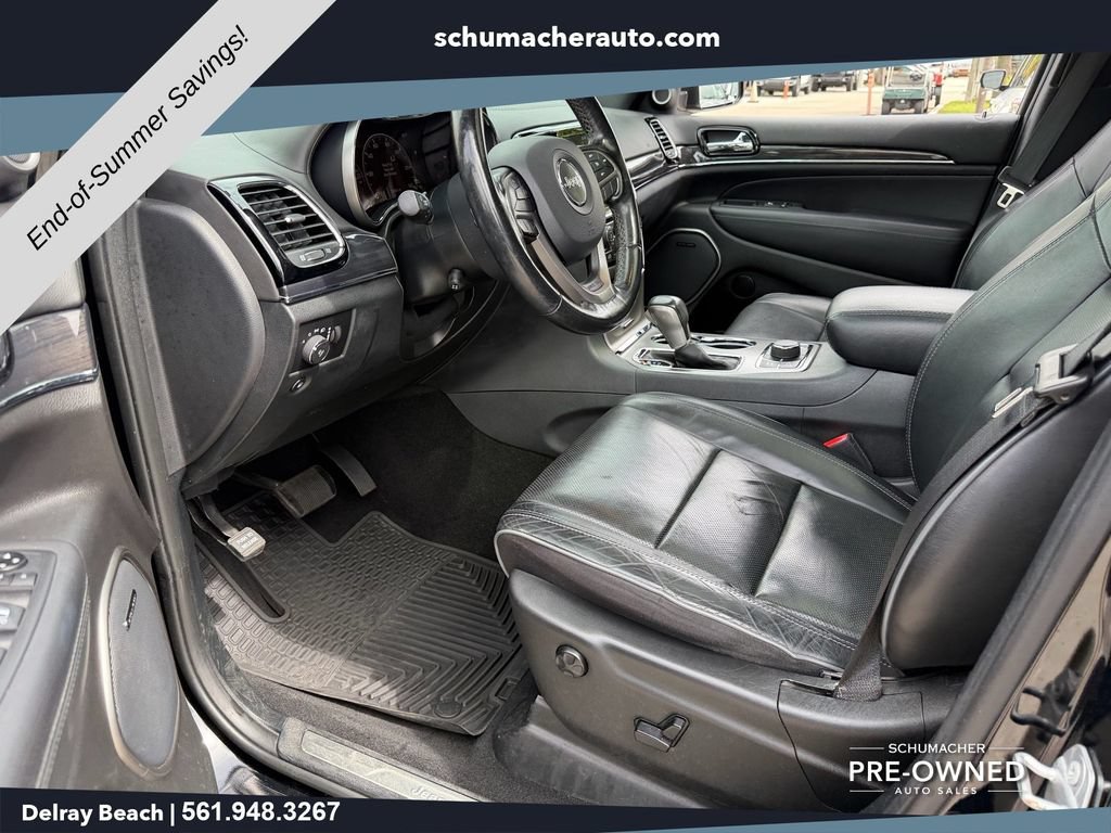 Certified 2020 Jeep Grand Cherokee Overland AWD/4WD image 11