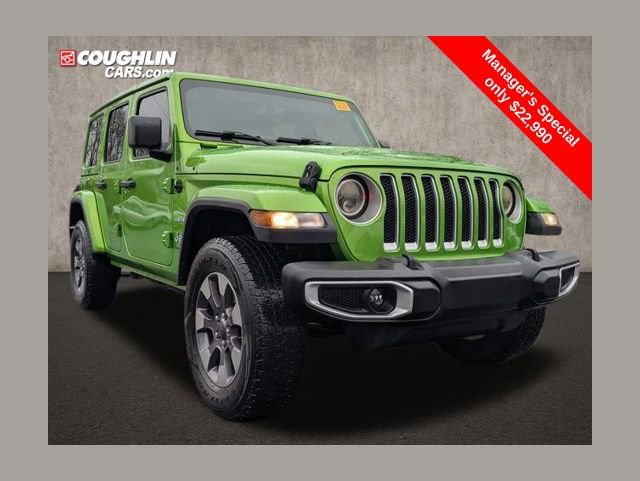 Used 2018 Jeep Wrangler Unlimited Sahara w/ Dual Top Group image 1